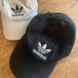 2 adidas hats